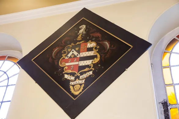 Helen Pattison Hatchment, St Peter's Congleton