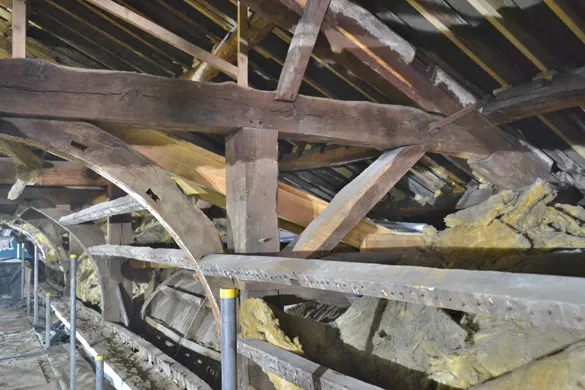 North Side Timbers, St Peter's Congleton Renovation