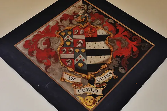 Nathaniel Pattinson Hatchment, St Peter's Congleton