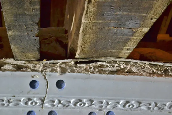Plaster Thickness, Cheshire Church Renovation