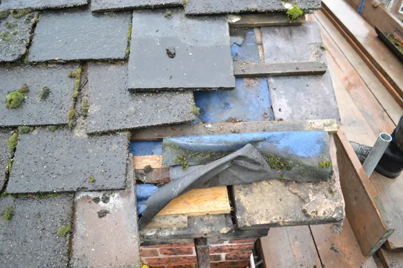 South East Corner of Church Roof